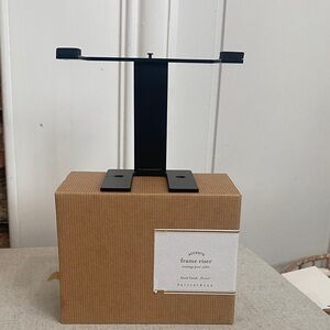 Pottery Barn Frame Riser Black NO HARDWARE OR PADS